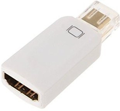 LipiWorld TV-out Cable Mini DisplayPort DP Male to HDMI Female Audio Adapter For MacBook Mac Pro Air(White, For MacBook)
LipiWorld TV-out Cable Mini DisplayPort DP Male to HDMI Female Audio Adapter For MacBook Mac Pro Air(White, For MacBook)