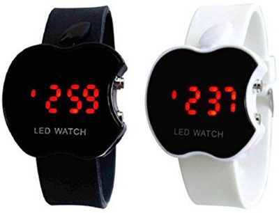 SWANOS APPLE W & B T 08 APPLE WHITE & BLACK COMBO FOR MEN &BOYS Watch - For Men