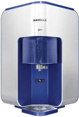 Havells Pro 8 L RO + UV Water Purifier(Silver)
