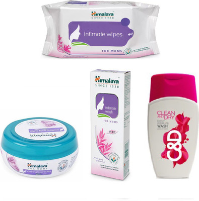 Himalaya Intimate Wipes, Soothing Body Butter, Intimate Wash, Clean And Dry(Set of 4)
Himalaya Intimate Wipes, Soothing Body Butter, Intimate Wash, Clean And Dry(Set of 4)