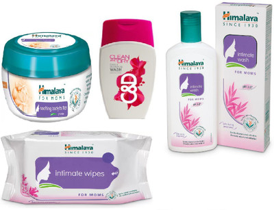 Himalaya Soothing Body Butter, Clean And Dry, Intimate Wash, Intimate Wipes(Set of 4)
Himalaya Soothing Body Butter, Clean And Dry, Intimate Wash, Intimate Wipes(Set of 4)