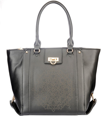 Satya Paul Hand-held Bag(Black)