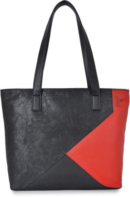 Baggit Shoulder Bag(Black, Red)