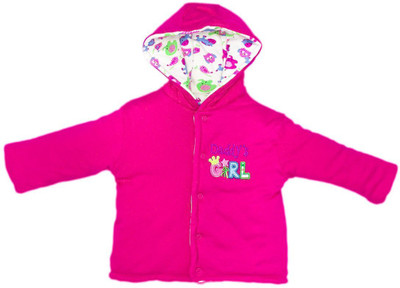 Baybee Full Sleeve Solid Baby Boys & Baby Girls Jacket, Pink