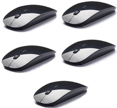 TECHNIGENT Set Of 5 2.4Ghz Ultra Slim Wireless Optical Gaming Mouse (USB, Black) Wireless Optical Gaming Mouse(USB, Black)
TECHNIGENT Set Of 5 2.4Ghz Ultra Slim Wireless Optical Gaming Mouse (USB, Black) Wireless Optical Gaming Mouse(USB, Black)