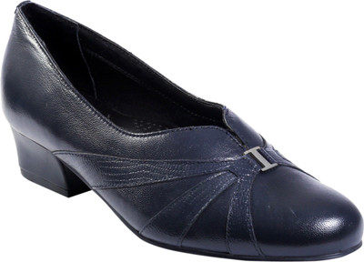 JK Port Women New Leather Bellies Bellies For Women(Blue