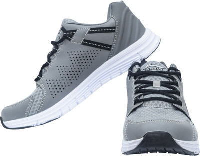 Li-Ning ARCL103-2 Alfa Grey Running Shoes For Men(Grey