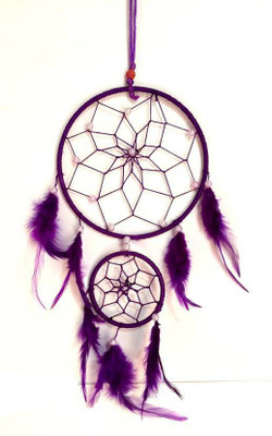 GIRISHA AND SON Dream Catcher Wall Hanging Wool Windchime (16 inch, Purple) Decorative Showpiece - 30 cm(Wool, Purple)
GIRISHA AND SON Dream Catcher Wall Hanging Wool Windchime (16 inch, Purple) Decorative Showpiece - 30 cm(Wool, Purple)