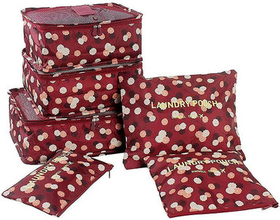 ClickUS Travel pouch 6 Set Packing Cubes Set Waterproof Packing Cube - 3 Travel Cubes + 3 Pouches(Red)
ClickUS Travel pouch 6 Set Packing Cubes Set Waterproof Packing Cube - 3 Travel Cubes + 3 Pouches(Red)