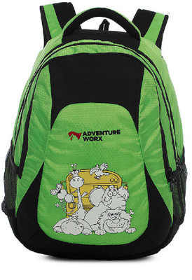 Adventure Worx Sparkle school backpack with AerWireT 28L 28 L Backpack(Black), Green
Adventure Worx Sparkle school backpack with AerWireT 28L 28 L Backpack(Black), Green