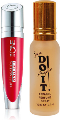 Oriflame Sweden The ONE Lip Sensation Vinyl Gel 5ml (Sunset Burst - 32445) With Just Do It Perfume 30ml(Set of 2)
Oriflame Sweden The ONE Lip Sensation Vinyl Gel 5ml (Sunset Burst - 32445) With Just Do It Perfume 30ml(Set of 2)
