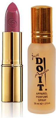 Oriflame Sweden Giordani Gold Iconic Lipstick SPF 15 4g (Muted Plum - 30456) With Just Do It Perfume 30ml(Set of 2)
Oriflame Sweden Giordani Gold Iconic Lipstick SPF 15 4g (Muted Plum - 30456) With Just Do It Perfume 30ml(Set of 2)