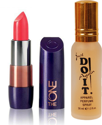 Oriflame Sweden The ONE 5-in-1 Colour Stylist Lipstick 4g (Sweet Tangerine - 30667) With Just Do It Perfume 30ml(Set of 2)
Oriflame Sweden The ONE 5-in-1 Colour Stylist Lipstick 4g (Sweet Tangerine - 30667) With Just Do It Perfume 30ml(Set of 2)