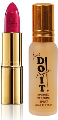 Oriflame Sweden Giordani Gold Iconic Lipstick SPF 15 4g (Fuchsia Divine - 30453) With Just Do It Perfume 30ml(Set of 2)
Oriflame Sweden Giordani Gold Iconic Lipstick SPF 15 4g (Fuchsia Divine - 30453) With Just Do It Perfume 30ml(Set of 2)