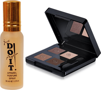 Oriflame Sweden Giordani Gold Eye Shadow Quad 5.2g (Divine Brown - 32076) Wth Just Doit Perfume 30ml(Set of 2)
Oriflame Sweden Giordani Gold Eye Shadow Quad 5.2g (Divine Brown - 32076) Wth Just Doit Perfume 30ml(Set of 2)