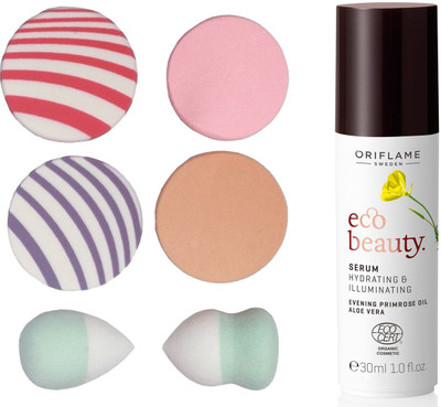 Oriflame Sweden Ecobeauty Serum 30ml (32203) With Mirror Comb Set(Set of 7)