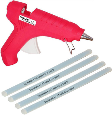 Upkaran 110-240V 40W Heating Hot Glue Gun TRIGGER ART CRAFT REPAIR TOOLS With 4PCS STICKS Standard Temperature Corded Glue Gun(11 mm)
Upkaran 110-240V 40W Heating Hot Glue Gun TRIGGER ART CRAFT REPAIR TOOLS With 4PCS STICKS Standard Temperature Corded Glue Gun(11 mm)
