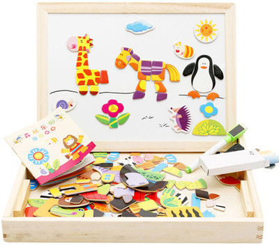 Jack Royal Magnetic Puzzle Drawing Board (Black/White board) (Happy Farm Spells Happily)(Multicolor)
Jack Royal Magnetic Puzzle Drawing Board (Black/White board) (Happy Farm Spells Happily)(Multicolor)