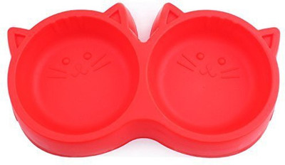 Pets Empire Plastic Cat Face Pet Double Bowl Non-toxic Environmentally Friendly Dog Double Bowl red- 1 Piece Color May Vary the two bowls are Cat Shape Plastic Pet Bottle(250 ml Red)
Pets Empire Plastic Cat Face Pet Double Bowl Non-toxic Environmentally Friendly Dog Double Bowl red- 1 Piece Color May Vary the two bowls are Cat Shape Plastic Pet Bottle(250 ml Red)