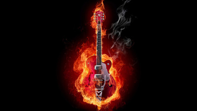 music-black-guitars-fires-dance-reptile Wall Poster Paper Print(12 inch X 18 inch, Rolled)
music-black-guitars-fires-dance-reptile Wall Poster Paper Print(12 inch X 18 inch, Rolled)