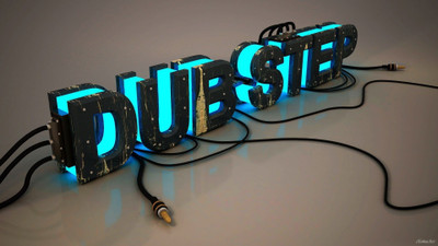 dubstep-logo-music Wall Poster Paper Print(12 inch X 18 inch, Rolled)