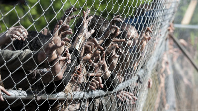 Wall Poster a/walking-dead-fence-zombies-behind-zombie-tvshows Paper Print(12 inch X 18 inch, Rolled)
Wall Poster a/walking-dead-fence-zombies-behind-zombie-tvshows Paper Print(12 inch X 18 inch, Rolled)