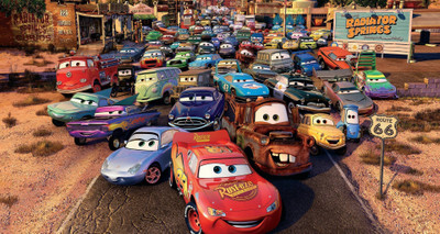Aabhaas route-cars-movie Wall Poster Paper Print(12 inch X 18 inch, Rolled)