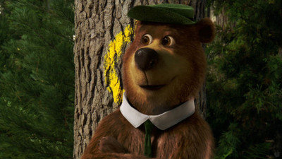 Aabhaas -animated-iphone-image-movie-pictures-bear Wall Poster Paper Print(12 inch X 18 inch, Rolled)