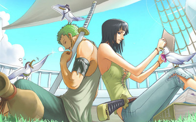 Akhuratha Anime nico-robin-one-piece-roronoa-zoro Wall Poster Paper Print(12 inch X 18 inch, Rolled)
Akhuratha Anime nico-robin-one-piece-roronoa-zoro Wall Poster Paper Print(12 inch X 18 inch, Rolled)