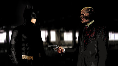 movies-batman-the-dark-knight-two-face Wall Poster Paper Print(12 inch X 18 inch, Rolled)