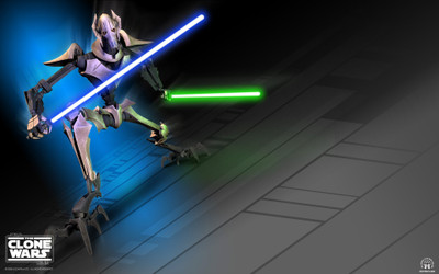 Aabhaas star-wars-movies-grievous Wall Poster Paper Print(12 inch X 18 inch, Rolled)