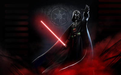 Aabhaas star-wars-darth-vader-red-movies Wall Poster Paper Print(12 inch X 18 inch, Rolled)