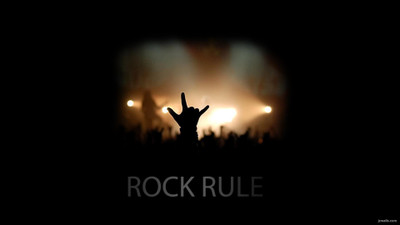 Akhuratha music-rules-rock Wall Poster Paper Print(12 inch X 18 inch, Rolled)