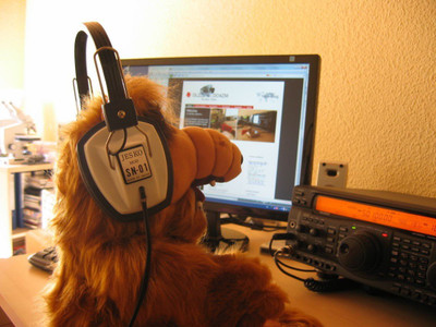 alf-headphones-music Wall Poster Paper Print(12 inch X 18 inch, Rolled)