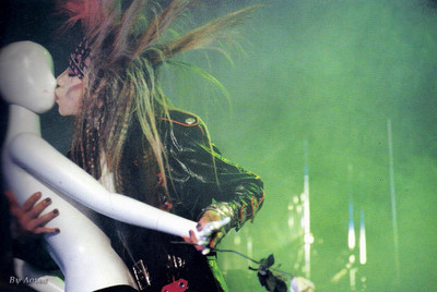 -hide-musician-x-japan Wall Poster Paper Print(12 inch X 18 inch, Rolled)