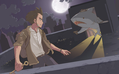 Akhuratha Anime guns-hats-moon-rooftops-sharks Wall Poster Paper Print(12 inch X 18 inch, Rolled)
Akhuratha Anime guns-hats-moon-rooftops-sharks Wall Poster Paper Print(12 inch X 18 inch, Rolled)