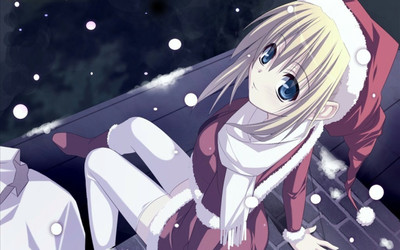 Akhuratha Anime christmas-other Wall Poster Paper Print(12 inch X 18 inch, Rolled)