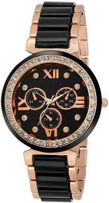 Swadesi Stuff Diamond Studded With Extremely Beautiful Black Diamond studded Dial Watch - For Women
Swadesi Stuff Diamond Studded With Extremely Beautiful Black Diamond studded Dial Watch - For Women