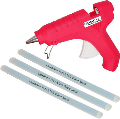 Upkaran Hot Melt DIY Glue Gun kit 40 Watt With 3 Sticks For Paper & Cloth,School Projects High-Tech Qick Repairs Professional Electronic Standard Temperature Corded Glue Gun(11 mm)
Upkaran Hot Melt DIY Glue Gun kit 40 Watt With 3 Sticks For Paper & Cloth,School Projects High-Tech Qick Repairs Professional Electronic Standard Temperature Corded Glue Gun(11 mm)