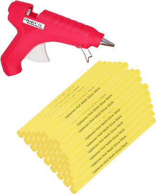 Upkaran Pink 40 Watt With 40 Hot Melt Glue Sticks Standard Temperature Corded Glue Gun(11 mm)
Upkaran Pink 40 Watt With 40 Hot Melt Glue Sticks Standard Temperature Corded Glue Gun(11 mm)