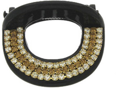 Anuradha Art Jewellery Clutcher Hair Claw(Black)