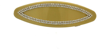 Anuradha Art Jewellery Back Pin Back Pin(Gold)