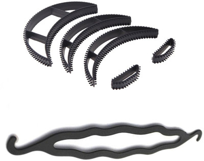 KashQueen Combo of Hair Volumizing Bumpits (Set of 5) and Donut Bun Maker for Women Hair Accessory Set(Black)
KashQueen Combo of Hair Volumizing Bumpits (Set of 5) and Donut Bun Maker for Women Hair Accessory Set(Black)