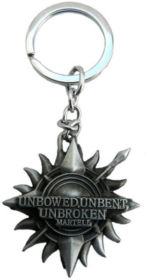 Universal Game of Thrones Unbowed , Unbent, Unbroken Martel design - silver Key Chain
Universal Game of Thrones Unbowed , Unbent, Unbroken Martel design - silver Key Chain