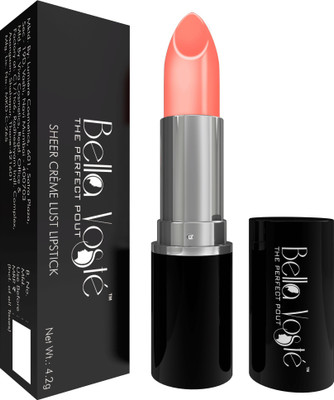 Bella Voste New Lipstick(GO FOR PEACH, 4.2 g)