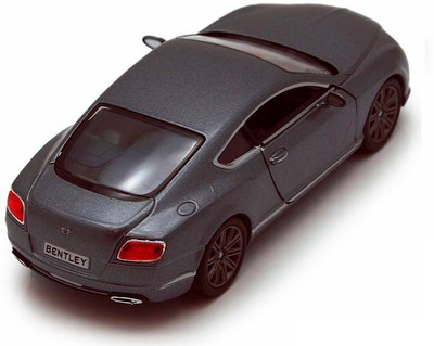 Kinsmart 5" 1:38 Scale 2012 Bentley Continental GT Speed Model Car Door Openable and Pull Back Action From Flying Toyszer(Grey)
Kinsmart 5" 1:38 Scale 2012 Bentley Continental GT Speed Model Car Door Openable and Pull Back Action From Flying Toyszer(Grey)