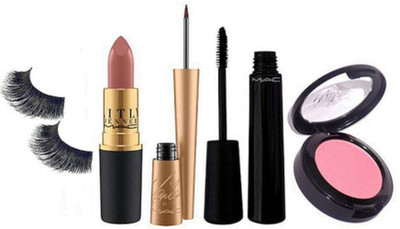 Professional Eyelashes,Mac Catlyn Jenner Lipstick,Mariah Carey Eyeliner,Mascara,Blusher(Set of 5)
Professional Eyelashes,Mac Catlyn Jenner Lipstick,Mariah Carey Eyeliner,Mascara,Blusher(Set of 5)