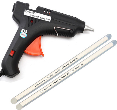 Upkaran Black 100 Watt With 2 Transparent Hot Melt Glue Sticks (10inch/25cm) Standard Temperature Corded Glue Gun(11 mm)
Upkaran Black 100 Watt With 2 Transparent Hot Melt Glue Sticks (10inch/25cm) Standard Temperature Corded Glue Gun(11 mm)