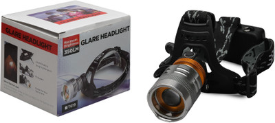 Alria T619 LED Bicycle Glare Headlight Cycle Headlamp LED Headlamp(Black)
