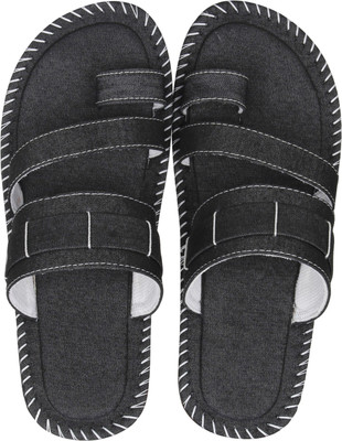 Kraasa Men Black Flats